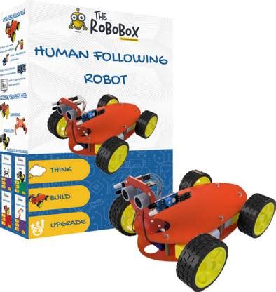 ROBOBOX Human Following Robot Kit | Educational Toys for Kids With ...