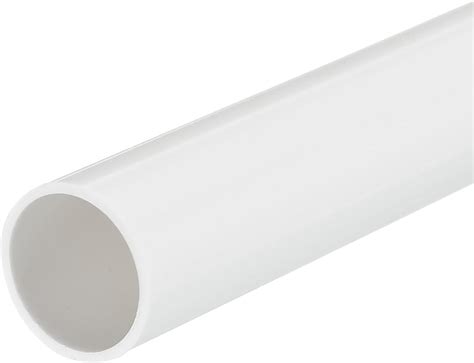 Amazon.com: MECCANIXITY 1 1/4 Inch PVC Rigid Tube Round Pipe Tubing ...
