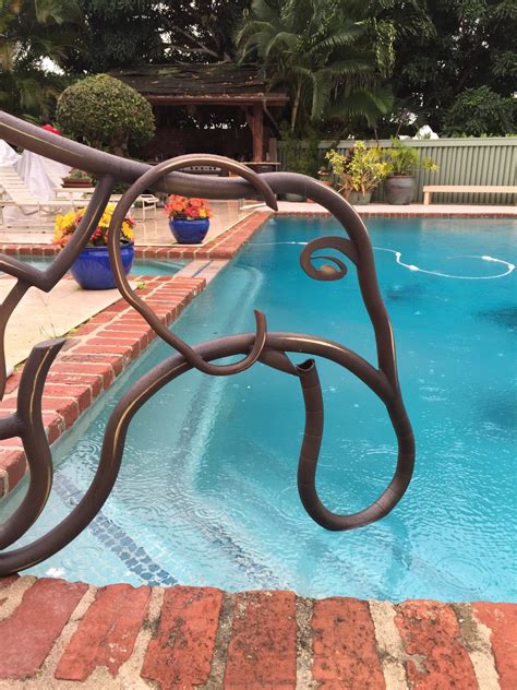Decorative Pool Handrails | Shelly Lighting