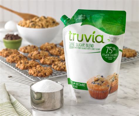 Buy Truvia Cane Sugar Blend, Natural Stevia Sweetener and Cane Sugar ...
