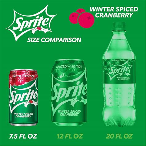 Sprite Winter Spiced Cranberry, 7.5 Fl Oz Cans, 6 Pack – Louisiana Pantry