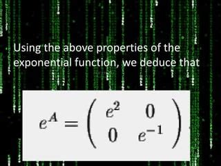 Matrix Exponential 的图像结果