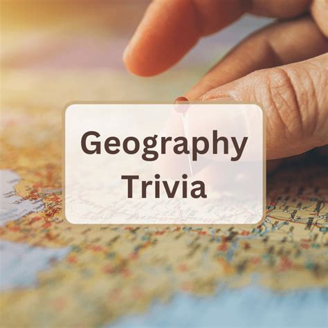 Image result for Geography Trivia Questions