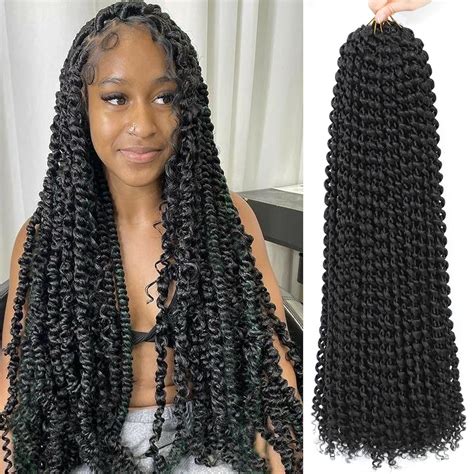7 Packs Passion Twist Hair Water Wave Synthetic | Ubuy India