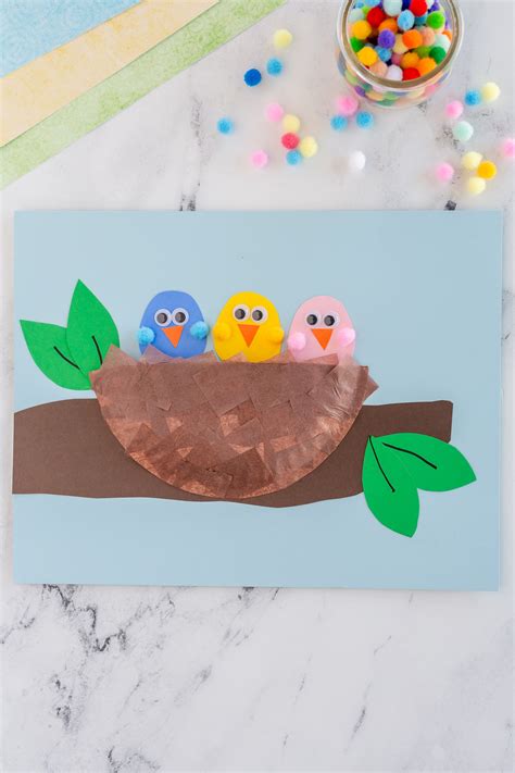 Paper Plate Bird Craft - Made To Be A Momma