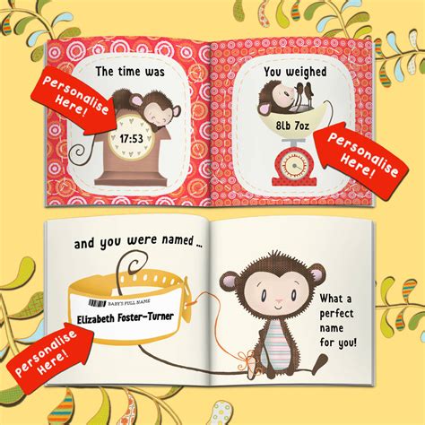 'The Day You Were Born' Personalised New Baby Book By FromLucy&Co