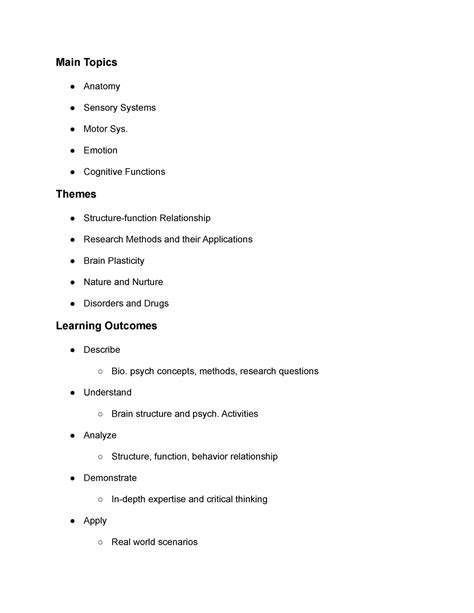 Lesson One Overview - Taught by Dr. He at NCSU - Main Topics Anatomy ...