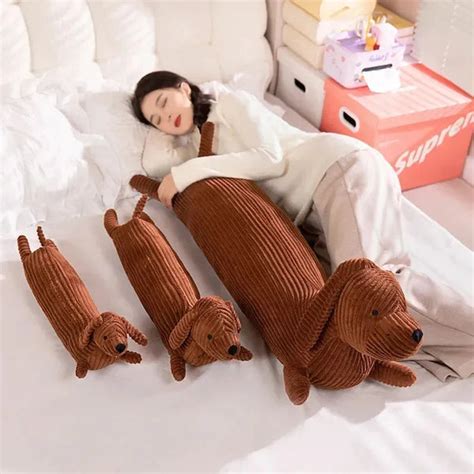 Dachshund Sausage Long Plush Pillow