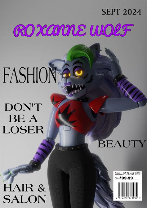 Roxanne Wolf Magazine by GreenyTriple7 on DeviantArt