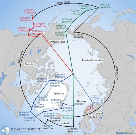 Python Plot Arctic Map 的图像结果