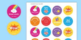 Classroom Rewards - Stickers (teacher made) - Twinkl