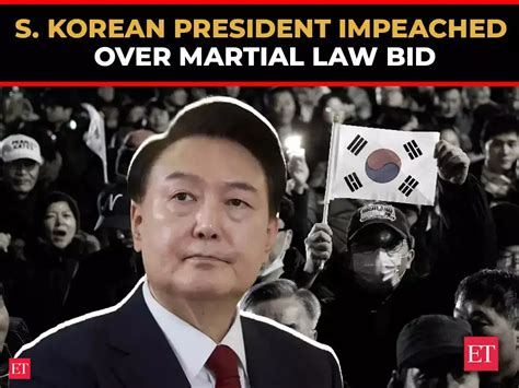 South Korean President Yoon Suk Yeol impeached over martial law fiasco ...
