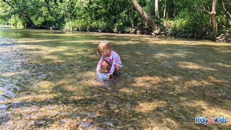 Flowing Well Park | A Creek Stomper's Paradise - Indy with Kids