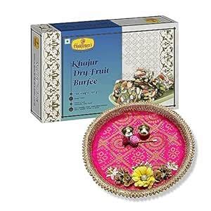 Haldiram's Nagpur Khajur Dry fruit Burfee (500 gm) With Puja Thali ...