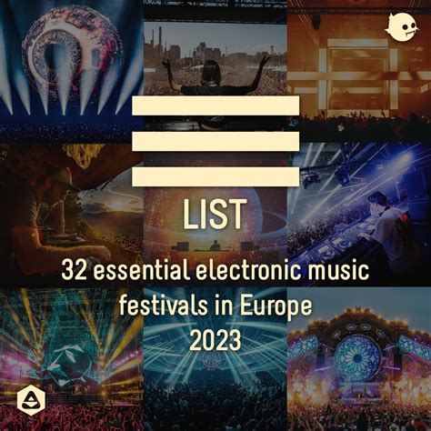 32 essential electronic music festivals in Europe, 2023 • feeder.ro
