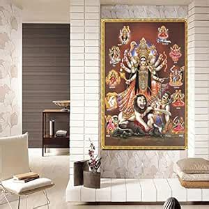 Voorkoms Decor Villa Durga MATA ji Wall Sticker and Decal Vinyl ...