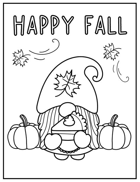Fall Coloring Pages