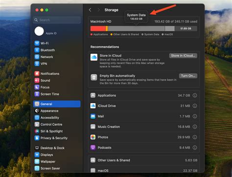 Why Is "System Data" Taking Up So Much Space on Your Mac?
