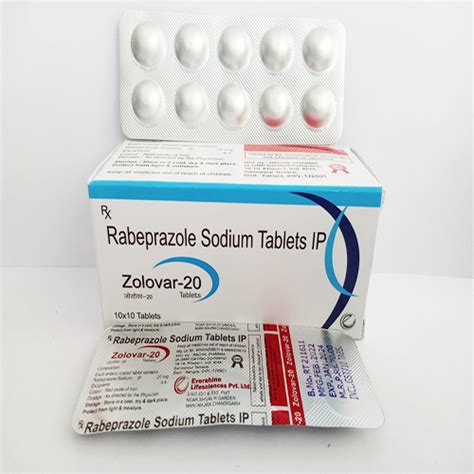 ZOLOVAR-20 Tablets Evershine Lifesciences Pvt. Ltd.
