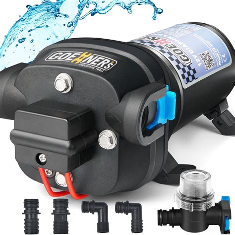 Buy RV Water Pump, 12V DC Water Pump, 5.2GPM 40PSI Self-Priming ...