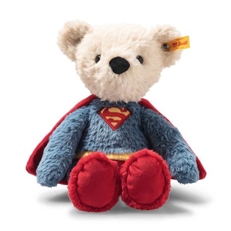 Superman Teddy bear, 29 cm, multicoloured - Steiff.com
