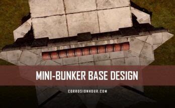 Solo/Duo RUST Base Design (2018) – Solo Base Designs