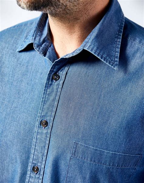 Mens Denim Shirt Chambray at Scott Lanier blog