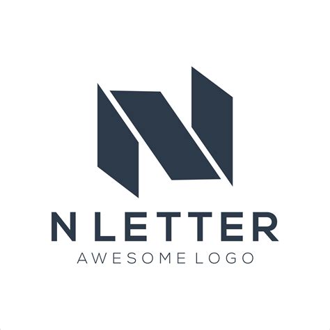 Letter N Silhouette logo 26188174 Vector Art at Vecteezy
