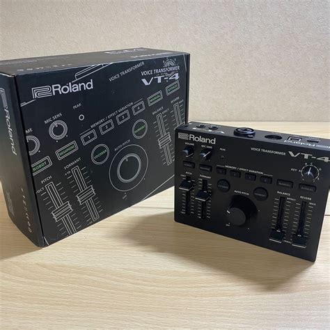 瀧511 Roland VT-4 Voice Transformer ボイストランスフォーマー ローランド 動作未確認 箱付(レコーディング ...