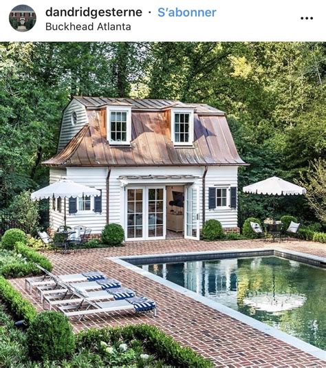Pin by A preppy perspective on Fabulous pools | Pool houses, Guest ...