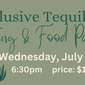 Exclusive Tequila Tasting & Food Pairing, 2195 Spinnerstown Rd ...