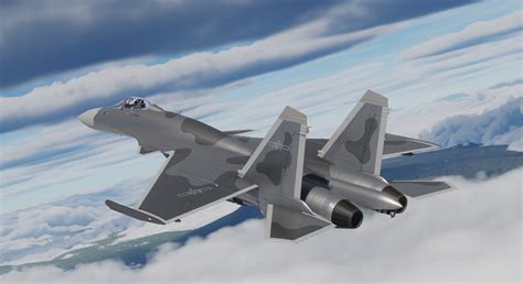 Su-33 PLAAF 歼-20 通用迷彩 (虚构) / J-20 Common Camo (Fictional) v1.1