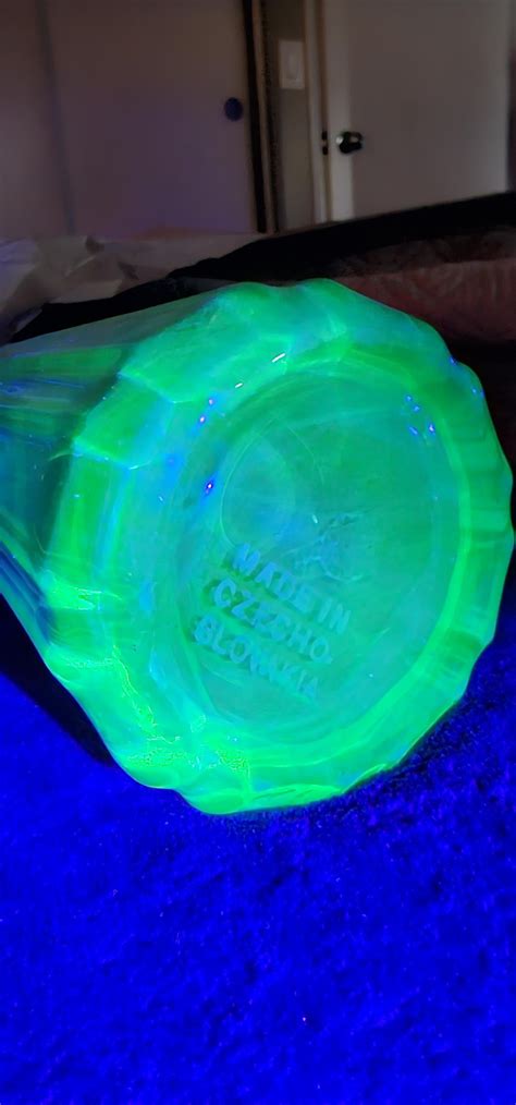 Blue uranium glass my 3rd time hunting! : r/uraniumglass
