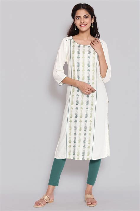 Buy Off White Ethnic kurta @ 1199 | Shop for Aurelia – shopforaureliaIn