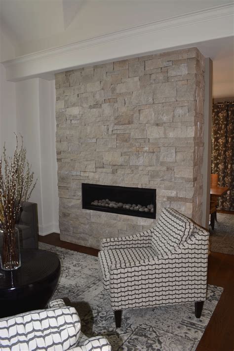 How To Build A Stacked Stone Fireplace Surround – Fireplace Guide by Linda