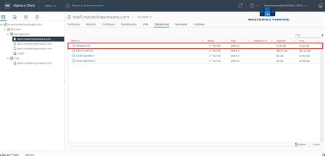 Local Disk Datastore 的图像结果