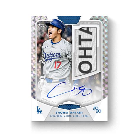 Topps: Shohei Ohtani 50/50 Booster Pack - Grade It