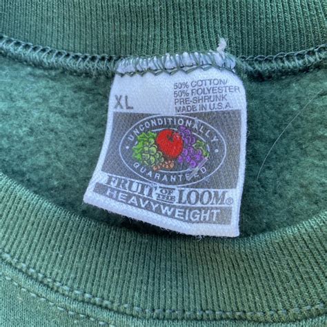 VINTAGE FRUIT OF THE LOOM SWEATER Excellent... - Depop