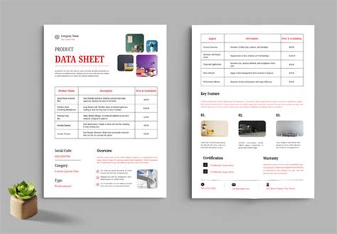 Image result for Data Sheet Box Template