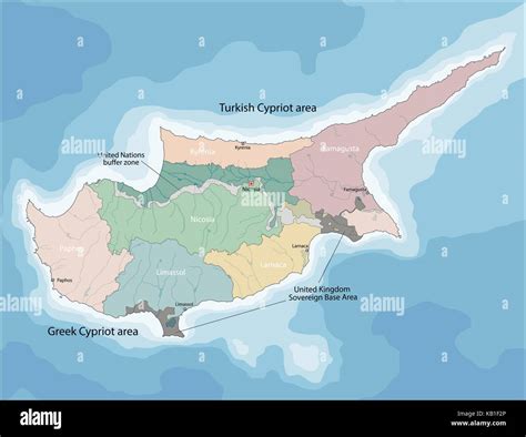 cyprus map in europe