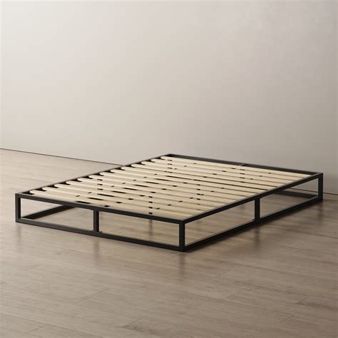 Marshmallow Bed Frame Slim - Buttercream