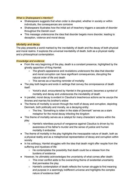 Understanding the Theme of Appearance vs Reality in Hamlet (English ...