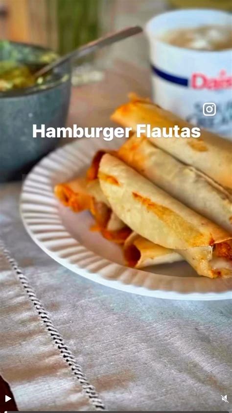 Gluten-Free Hamburger Flautas – razzberrys