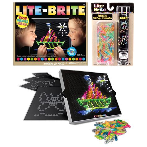 Buy Lite Brite Ultimate Classic & Refill Pack Online Only Value Bundle ...