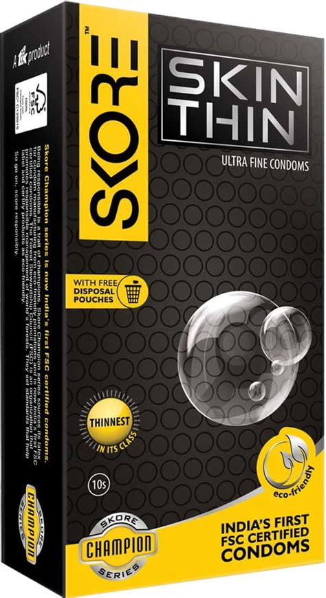 Buy SKORE SKIN THIN CONDOMS - VALUE SAVER PACK OF 4 X 3S Online & Get ...