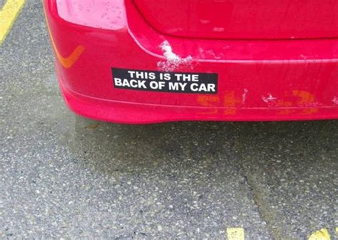 27 Funny Bumper Stickers That Will Make You Do a Double Take