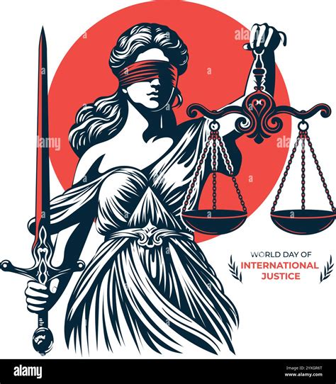 Lady Justice Vector Logo