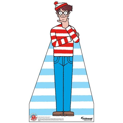 Where's Waldo: Waldo Mini Cardstock Cutout - Officially Licensed NBC U ...