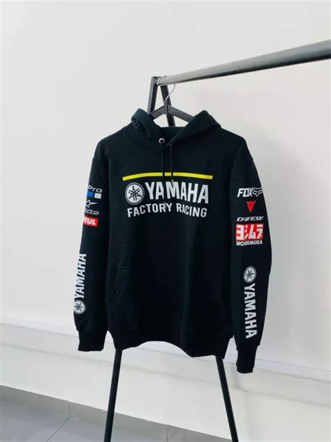 Jersey Circle (AMIABLE ENTERPRISES) Yamaha Factory Racing Hoodie Price ...