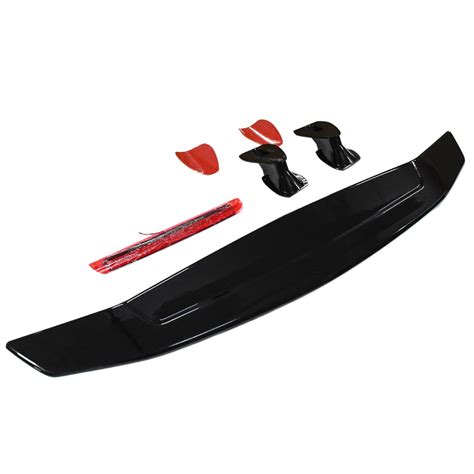 Universal Rear Spoiler With Lamp For Sedan 1 Generation – CARPLUS